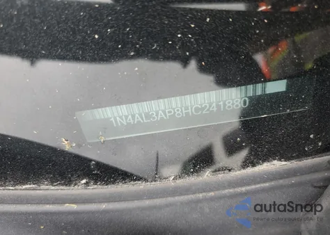 2017 Nissan Altima 2.5 from USA, damaged, VIN 1N4AL3AP8HC241880